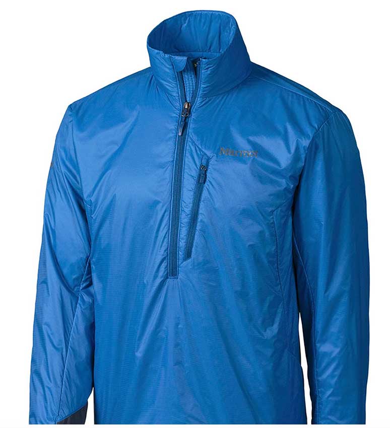 土拨鼠 isotherm 1/2-zip insulated jacket